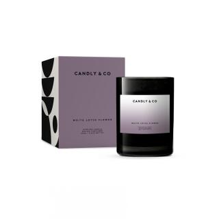 Świeca sojowa Candly & Co 250 g, zapachowa, w szkle zapach No.8