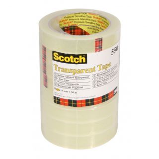 Taśma samoprzylepna SCOTCH MAGIC, przezroczysta, 8 rolek 19 mm x 66 m