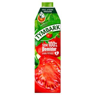 Tymbark Pomidor 1L, warzywny sok 100% w kartonie 1 sztuka