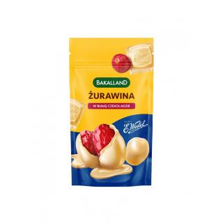 Żurawina Bakalland, w białej czekoladzie 74 g