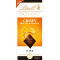 Czekolada Lindt Excellence Crispy Biscuit & Orange, gorzka z chrupiącymi herbatnikami i pomarańczą 100 g
