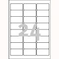 Etykiety zabezpieczające Avery Zweckform TripleBond, poliestrowe, 20 arkuszy A4 63,5 x 33,9 mm