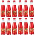 Hellena 400ml, napój gazowany w butelce plastikowej, 12 butelek czerwona