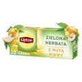 Herbata zielona Lipton z Nutą Pigwy, aromatyzowana, torebki ze sznureczkami 20 torebek