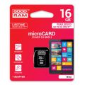 Karta pamięci microSD Goodram M1AA, z adapterem do SD 8GB