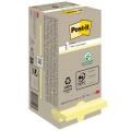Karteczki harmonijkowe Post-it Z-Notes Ekologiczne 76 x 76 mm, żółte bloczki 16 x 100 kartek