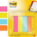 Karteczki indeksujące Post-it 12,7 x 44,4 mm, papierowe zakładki, 200 sztuk
670-4POPEU 4 kolory