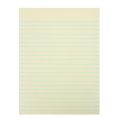 Karteczki samoprzylepne Donau 150x203 mm, w linie, bloczek 50 kartek żółty