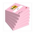 Karteczki samoprzylepne Post-it 76 x 76 mm, różowe bloczki 6 x 100 kartek