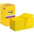 Karteczki samoprzylepne Post-it Super Sticky 76 x 76 mm, żółte bloczki 12 x 90 kartek