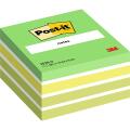 Kostka karteczek samoprzylepnych Post-it 76 x 76 mm, zielona 450 kartek