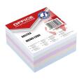 Kostka papierowa Office Products, nieklejona, kolorowe karteczki miks kolorów