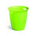 Kosz biurowy Durable, plastikowy, pojemność 16 litrów zielony