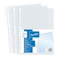 Koszulki poszerzane Bantex A4 MAXI / 90 mikronów, groszkowe, na katalogi, w folii 50 sztuk