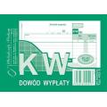 KW Dowód Wypłaty A6, 80 kartek, samokopiujący druk Michalczyk i Prokop 402-5 80 kartek