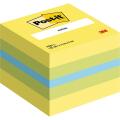 Mini kostka karteczek samoprzylepnych Post-it 51 x 51 mm, 3 kolory, cytrynowa 400 kartek