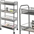 Mobilny stojak na dokumenty Q-CONNECT Office Set na kółkach
 4 półki