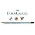 Ołówek Faber-Castell Grip 2001, trójkątny, drewniany, z gumką twardość HB