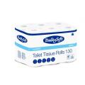 Papier toaletowy BulkySoft Classic 66991, standardowy biały papier celulozowy, 2-warstwowy 12 rolek x 14 m
