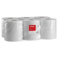 Papier toaletowy Katrin Gigant Jumbo S2 16389, biały papier celulozowy, 2-warstwowy, do podajników 12 rolek x 100 m