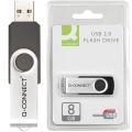 Pendrive Q-Connect USB 2.0, pamięć flash, obrotowa obudowa 8 GB