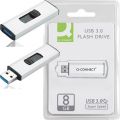 Pendrive Q-Connect USB 3.0, pamięć flash, wysuwana obudowa 8 GB
