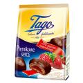 Piernikowe serca Tago, z nadzieniem truskawkowym 160 g
