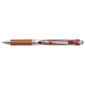 Pióro kulkowe Pentel EnerGel BL77, automatyczne, żelowe, końcówka 0,7mm
 brązowy