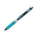 Pióro kulkowe Pentel EnerGel BL77, automatyczne, żelowe, końcówka 0,7mm
 turkusowy