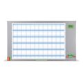 Planer roczny Nobo Performance Plus, tablica suchościeralna 60 x 104 cm