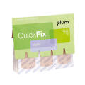 Plastry z elastycznego materiału PLUM QuickFix, wkład do dozownika 45 sztuk