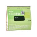 Plastry z opatrunkiem PLUM QuickFix Black, z czarnej tkaniny poliestrowej, wkład do dozownika 45 sztuk