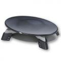 Podstawa pod monitor Fellowes, owalna, ergonomiczna szara