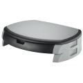 Podstawa pod monitor Q-Connect, z szufladą czarno-szara
