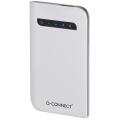 Powerbank Q-Connect, przenośna ładowarka z jednym portem, srebrna  3000 mAh