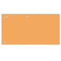 Przekładki podłużne Office Products 1/3 A4, kartonowe 240x105 mm, 100 sztuk pomarańczowy