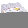 Przybornik na karteczki Office Products 85 x 85 mm, z kolorowymi karteczkami, plastikowy transparentny