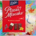 Ptasie Mleczko Waniliowe Wedel, pianka w czekoladzie deserowej 380g