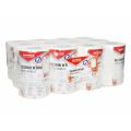 Ręczniki w rolce Office Products Mini, biały papier celulozowy 36g, 2-warstwowe, do dozowników 12 rolki x 50 m