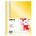Skoroszyt Office Products A4, plastikowy 100/170 mikronów, miękki, opakowanie 25 sztuk żółty