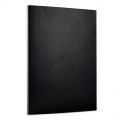 Teczka przestrzenna Office Products A4, grzbiet 1,5 cm, kartonowa na rzep, 3-skrzydłowa czarna