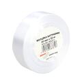 Wstążka satynowa Brewis szeroka 25 mm x 32 m, na szpulce biała