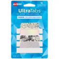 Zakładki indeksujące Avery Zweckform Ultra Tabs 63,5 x 25,4 mm, we wzory 16 sztuk