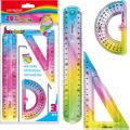Zestaw geometryczny KEYROAD 3 elementy
 rainbow
