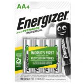 Akumulatorki Energizer Accu Recharge Universal HR6 AA 1300mA...