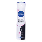 Antyperspirant w sprayu Nivea Invisible B&W Clear, damski
