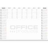 Biuwar Office Products 59 x 42 cm, podkładka na biurko z kal...