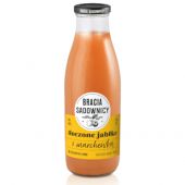 Bracia Sadownicy Tłoczone Jabłko z Marchewką 750ml, owocowy ...
