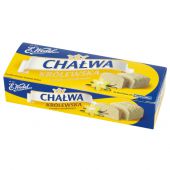 Chałwa Królewska Wedel, o smaku waniliowym