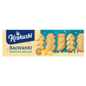 Ciastka Krakuski Bałwanki, herbatniki maślane